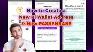 Have you Forgotten/Lost your Pi Passphrase? Watch & Learn How to Create a New Pi Wallet & Passphrase