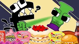 Convenience Store  Food MUKBANG Alphabet Lore F vs I MUKBANG! | Alphabetlore ANIMATION | ASMR