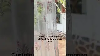 Curtains at House of Ekam