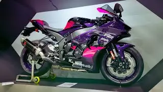 2024 New Ninja Models | Kawasaki stand at Motorcycle Live 2023