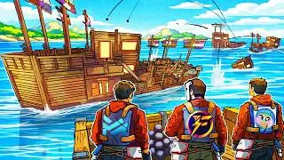 We BUILT and LIVED on the STRONGEST DEEP SEA BOAT in RUST