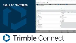 9/10 Tabla de Contenido en Trimble Connect | CDE | Por Rafael Teresa