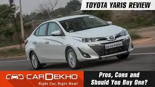 Toyota Yaris Review | Pros, Cons and Should You Buy One? | CarDekho.com
