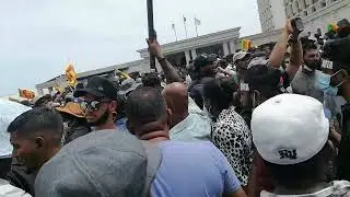 #srilanka #gotagohome #Protestors #aragalaya #video Of Sri Lanka Protestors Through, gall face