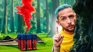 SOBREVIVI 24 HORAS EM UMA FLORESTA MÁGICA