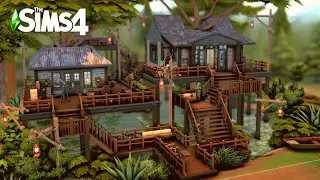 I've made a treehouse in the Sims to prepare for growing together | The Sims 4 Speed Build | No CC