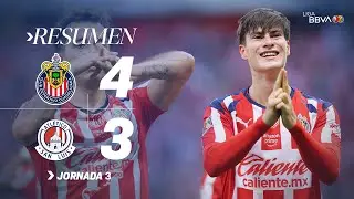 CHIVAS 4-3 ATLÉTICO DE SAN LUIS J3 | ¡Partidazo de remontadas! | Apertura 2025
