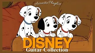 Disney Classic Songs ☕ Classical Guitar Covers | Relaxing Music for Study, Work & Sleep