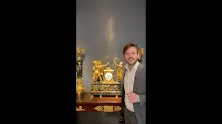 “The Oath of the Horatii” Clock - Art Talk