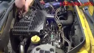 Устранение течи вакумного насоса Renault kangoo