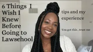 The Things I Wish I Knew Before Law school | Unusual Tips and My Experience