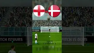 England vs Denmark 🔴🔥 Match #Football #UEFA 2024 #Shorts