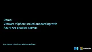 VMware vSphere scaled onboarding with Azure Arc enabled servers