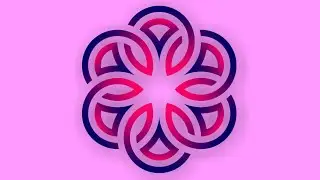 Circular 3D logo design using ellipse tool in CorelDRAW | Coreldraw tutorial | Interlocking logo