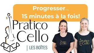 The PraticoCello Boxes: progress 15 minutes at a time!