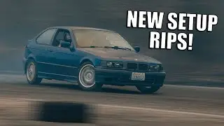 The E36 328ti Compact Absolutely SHREDS