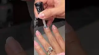 elite nail combo🤌🏼💗 Once Chiffon A Time + Pixie Chrome Top Coat 