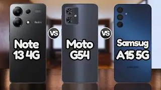 Redmi Note 13 Vs Motorola G54 Vs Samsung A15 | @Eficientechs 👈👀
