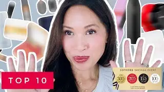 ❤️ TOP 10 SEPHORA ❤️ MOST FREQUENTLY USED & REPURCHASED ❤️ getting my money's worth 🙌🏼