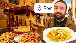 Ich TESTE die 3 BESTEN PASTA FOODSPOTS in ROM