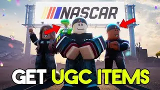 HOW TO GET ALL NASCAR UGC ITEMS in DRIVING EMPIRE!
