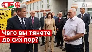 Лукашенко жестко отчитал чиновников