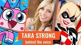 Tara Strong the Voice of Unikitty and Harley Quinn