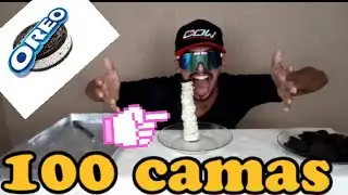 vídeo de 100 camadas de bolacha Oreo