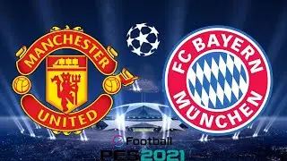 BAYERN MUNICH VS MANCHESTER UNITED FULL MATCH | EFOOTBALL PES ONLINE MATCH | PES MOBILE 2021