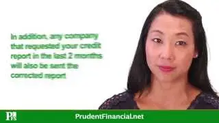 How To Fix A Credit Report Error ? Personal Finance Video Blog