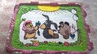 торт Винни пух и день забот 2