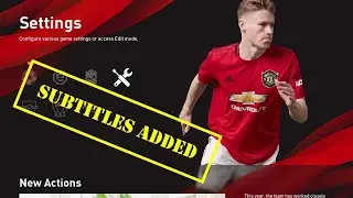 How to install option file on PS4 for pes 2021 and pes 2020 (turn on subtitle for other languages)