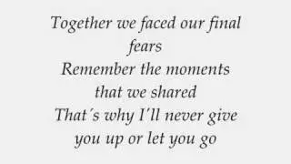 Blue - Curtain Falls with lyrics
