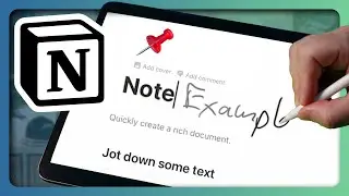 ✍️ Use Apple Pencil in Notion and Miro