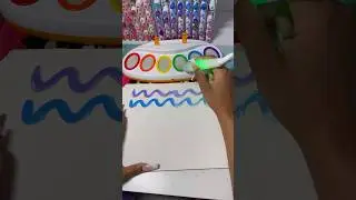 Magic Colors!! 😲🎨✍🏽 #art #shorts