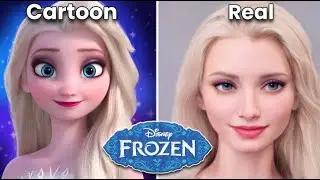 Frozen Characters IN REAL LIFE 💥