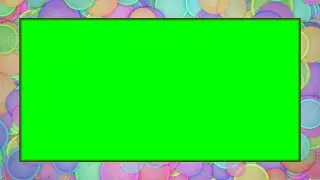 COLORS BUBBLES Frame MOTION BORDER💯| 