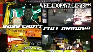 Whelldopnya Boss Galak lepas??Dan Full Mania!!!Boss Galak Melintas Jalur Pantura Jawa||Boss Crott