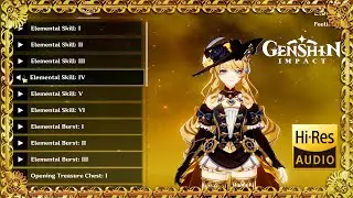 Navia High Quality Voice lines in 4 languages| (English, Chinese, Japanese, Korean) #genshinimpact