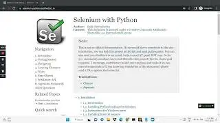 Python Selenium Tutorial | Opening web browser using python code