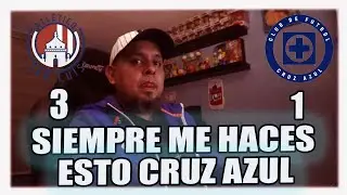 REACCION SAN LUIS-CRUZ AZUL J8 AP 24 #fexhernandez11 #futbol