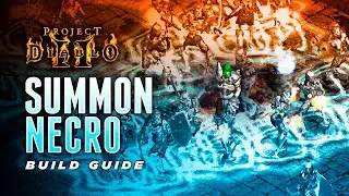 Summon Necro Build Guide - 340% Density Map - Project Diablo 2 (PD2)