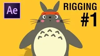 Rigging de Personaje Totoro con Duik / Parte #1 /After Effects