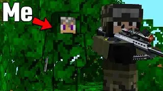 I Snuck Into a Minecraft War (and won)