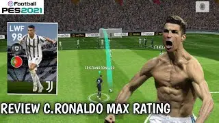 REVIEW CRISTIANO RONALDO MAX RATING : eFootball Pes 2021 Mobile - Android Gameplay #59