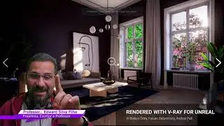 V-RAY COM UNRAEL ENGINE PARA RENDER EM TEMPO REAL 
