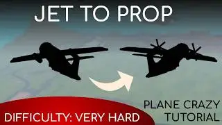Dornier 328 - JET to TURBOPROP conversion | Plane Crazy Tutorial