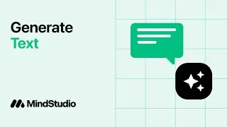 How to Use the Generate Text Block