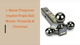 Top 10 Best Trailer Hitch Ball Mounts Reviews
