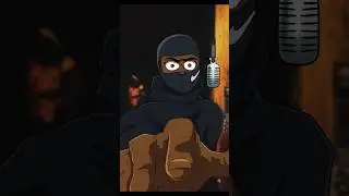 Drawing @4Batz in anime style #drawing #anime #rap #4batz #hiphop